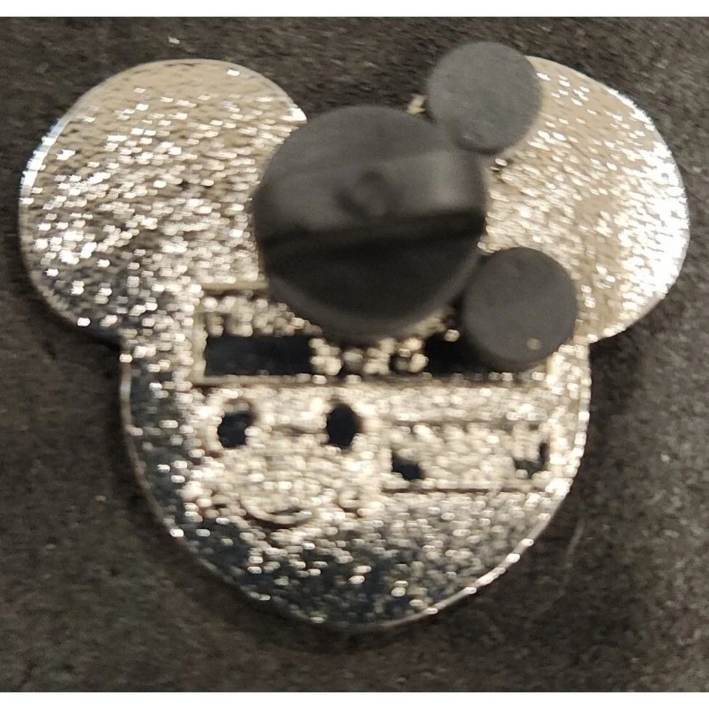 Disney Pin Mickey Mouse WDW Hidden Mickey‎ Colorful Green face 00000